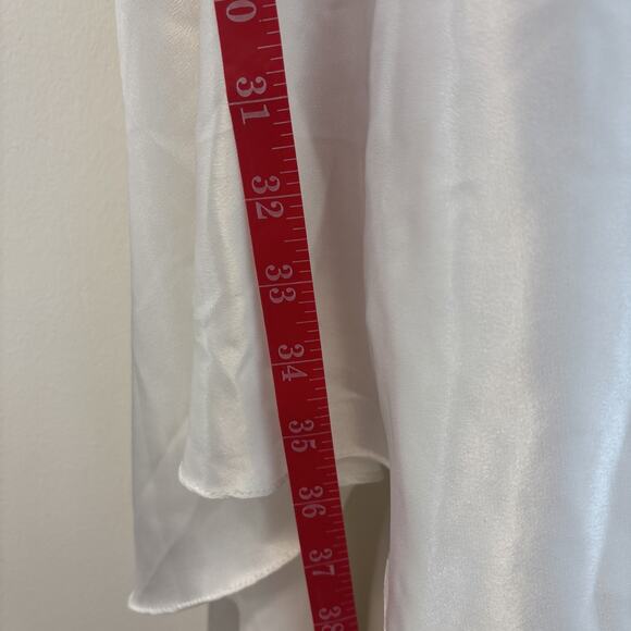 Bride Event Special Occasion May Queen Pearl White couture Dress Sz M Classy Y2K - Picture 12 of 14